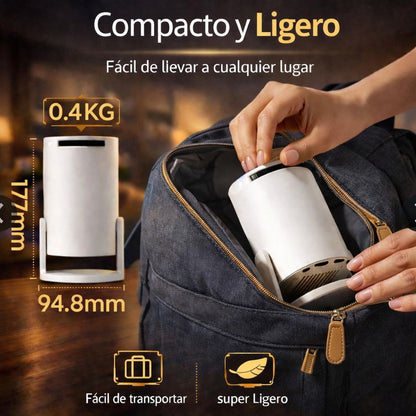 Convierte tu habitación en cine 🎬 Mini Proyector Portátil con Wifi