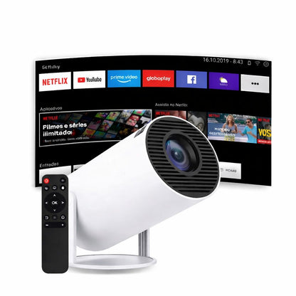 Convierte tu habitación en cine 🎬 Mini Proyector Portátil con Wifi