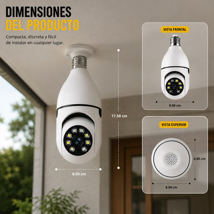 Cámara de Seguridad 360° Wifi
