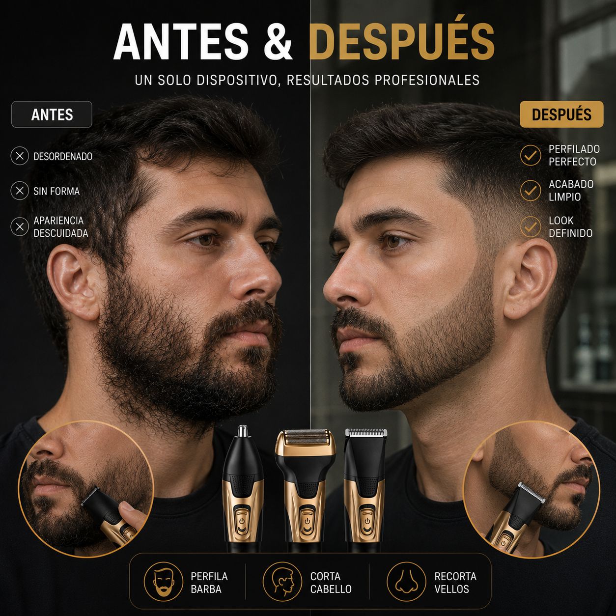 BarberPro 3 en 1