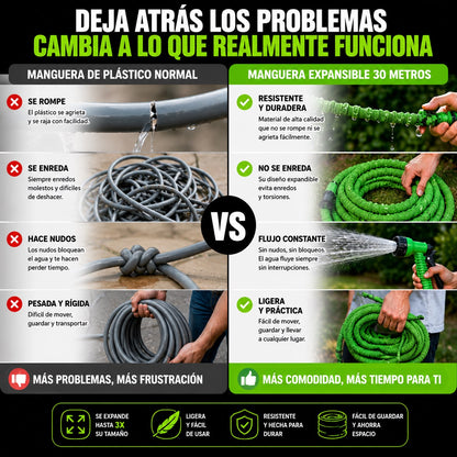 Manguera Ultra Compacta y Extensible