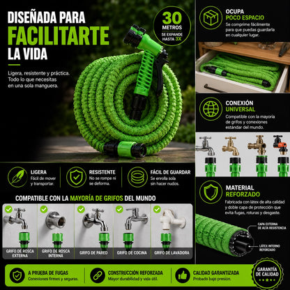 Manguera Ultra Compacta y Extensible
